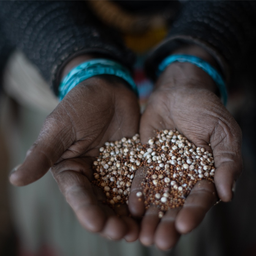 The Central government is depriving the poor of basic sustenance to satisfy financial elites.